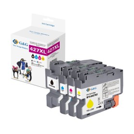 G&G 20612 cartuccia d'inchiostro 4 pz Compatibile Resa elevata (XL) Magenta, Nero, Ciano, Giallo (GP-B427XLBKCMY-4P)