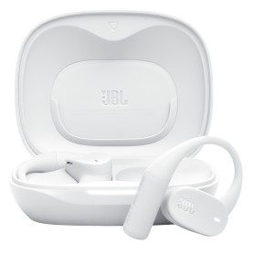 JBL Sense Lite Cuffie Open-Ear True Wireless con Archetto, colore Bianco (JBLSENSELITEWHT)