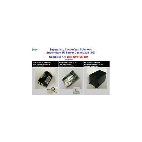 Supermicro - Montagekit für Systemlüfter - 1U (BTR-CV3108-1U1)
