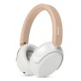 Philips Serie 5000 TAK5500AL/00 cuffia e auricolare Con cavo e senza cavo A Padiglione Musica e Chiamate Bluetooth Ambra, Bianco (4895229160354)