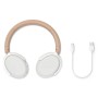 Philips Serie 5000 TAK5500AL/00 cuffia e auricolare Con cavo e senza cavo A Padiglione Musica e Chiamate Bluetooth Ambra, Bianco (4895229160354)