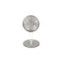 Unold 86705 Akku-Tischventilator STEEL FLEX Cromo 14 cm