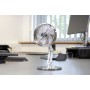 Unold 86705 Akku-Tischventilator STEEL FLEX Cromo 14 cm