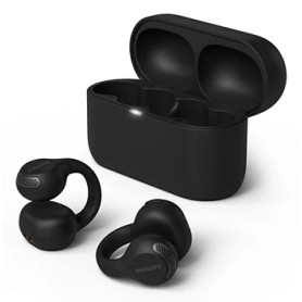 Philips Serie 2000 TAQ2000BK Auricolare True Wireless Stereo (TWS) clip auricolare, A orecchio aperto Musica e Chiamate Bluetoot (TAQ2000BK/00)