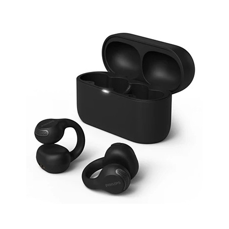 Philips Serie 2000 TAQ2000BK Auricolare True Wireless Stereo (TWS) clip auricolare, A orecchio aperto Musica e Chiamate Bluetoot (TAQ2000BK/00)