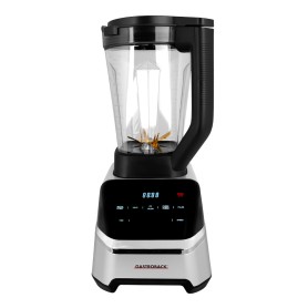 Gastroback Design Multi-Power Standmixer Mix & Soup 2 L Frullatore da tavolo 2000 W Nero, Acciaio inox (40987)