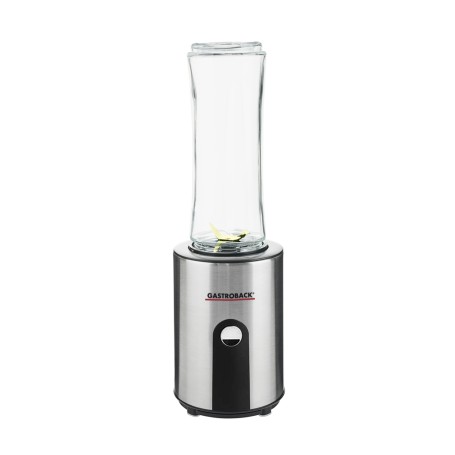 Gastroback Design Smoothie Maker Mix & Go 0,6 L Frullatore per sportivi 300 W Acciaio inox (41033)