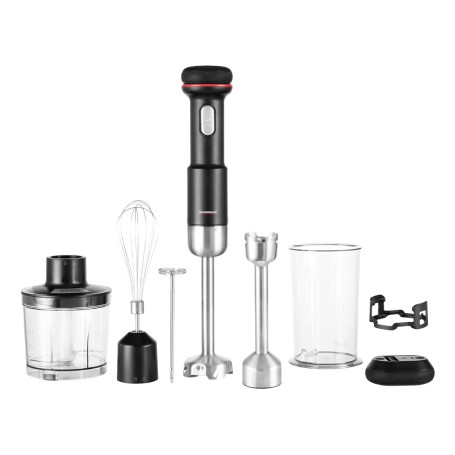 Gastroback 40982 frullatore 0,5 L Frullatore ad immersione 180 W Nero, Acciaio inox