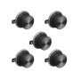 Gaggenau CKG450000 - Manopole, set da 5 Bavagli neri serie 400 per VG 491. Controllo elettronico. La consegna include 5 gag.