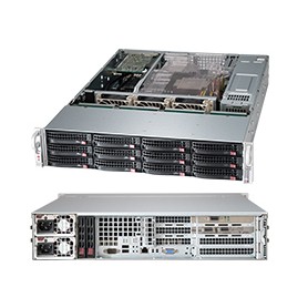 Supermicro CSE-826BA-R920WB computer case Supporto Nero 920 W (CSE-826BA-R920WB)