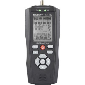 Voltcraft Kabeltester KT-300 VC-17497100 für Telekommunikation und Netzwerk