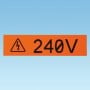 Panduit T100X000VXC-BK nastro adesivo da cancelleria 7,6 m Nero, Giallo 1 pz (T100X000VXC-BK)