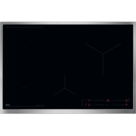AEG OIO84B00XB Piano cottura a induzione, vetro nero, 80 cm, Flex, serie 6000