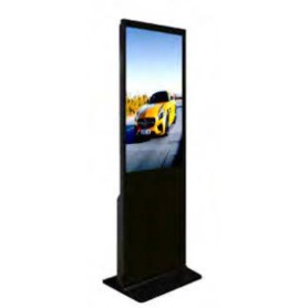 Smart Media KIO-55K visualizzatore di messaggi Design chiosco 139,7 cm (55") LCD Wi-Fi 400 cd/m² 4K Ultra HD Nero Touch screen 