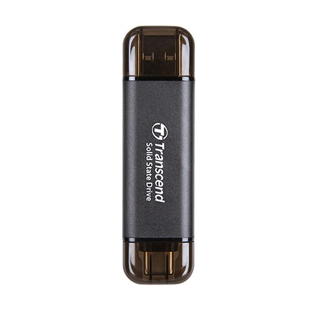 Transcend ESD310C Tecnologia Thunderbolt 256 GB Da USB tipo A a USB tipo C USB 3.2 Gen 2x2 Nero (TS256GESD310C)
