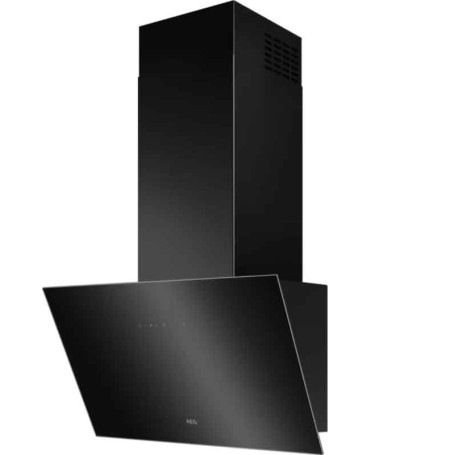 AEG NDV656HB Cappa aspirante di design a parete , nera, 60 cm