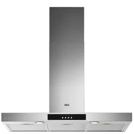 AEG DBB3951M Cappa aspirante quadrata, classe di efficienza energetica C, larghezza 90 cm