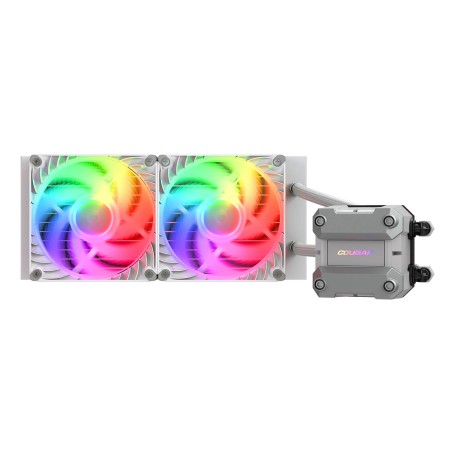 COUGAR Gaming CGR-PSDUTRGB-W-240 Processore Raffreddatore di liquidi tutto in uno 12 cm Bianco 1 pz (CGR-PSDUTRGB-W-360)