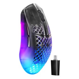 Steelseries Aerox 3 Wireless Gen 2 mouse Gaming Mano destra RF senza fili + Bluetooth Ottico 26000 DPI (62717)