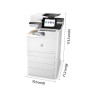 HP Color LaserJet Enterprise Flow Stampante multifunzione M776z (3WT91A#B19)