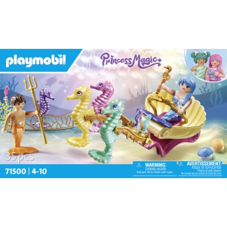 Playmobil Meeresbewohner mit Seepferdchenkutsche (71500)