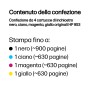 HP Confezione da 4 cartucce di inchiostro nero, ciano, magenta, giallo originali 953 (6ZC69AE#LS1)