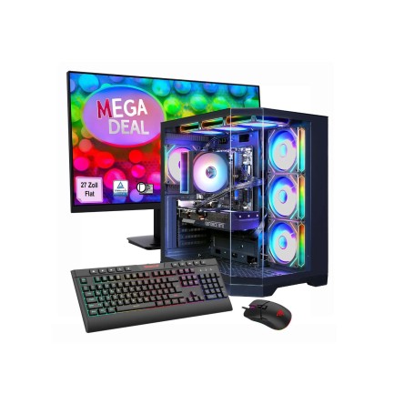 Hyrican Megadeal Gamemax HYPE-A SET2577 7534 R5-7500F 32GB/1TB SSD RTX5060 Win11 + MSI Pro MP273A 27" LED-Monitor (SET02577)