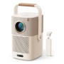 Yaber T2 Plus Proiettore a corto raggio 450 ANSI lumen LED 1080p (1920x1080) Marrone, Crema (T2 PLUS)