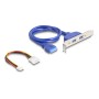 DeLOCK 61065 scheda di interfaccia e adattatore Interno USB 3.2 Gen 1 (3.1 Gen 1)