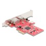 DeLOCK 90738 scheda di interfaccia e adattatore Interno IEEE 1394/Firewire