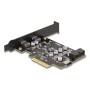 DeLOCK 90345 scheda di interfaccia e adattatore Interno USB tipo-C