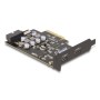 DeLOCK 90345 scheda di interfaccia e adattatore Interno USB tipo-C