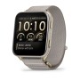 Garmin Venu X1 5,08 cm (2") AMOLED Digitale 448 x 486 Pixel Touch screen Oro, Titanio Wi-Fi GPS (satellitare) (010-02980-09)