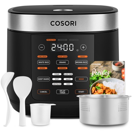 Cosori Cuociriso 5,0 Litri Nero (CRC-R501)