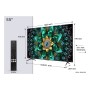 TCL Q6C Serie Smart TV QD-MiniLED 4K 55" 55Q6C, 144Hz, audio Onkyo 2.1, Dolby Vision IQ & Atmos, Google TV