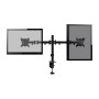 Equip Staffa di montaggio da tavolo articolata per doppio monitor da 13” a 27” (650152)