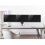 Equip Staffa di montaggio da scrivania per monitor tripli da 17” a 27” (65013407101)