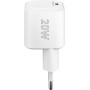 Goobay 76691 Caricabatterie per dispositivi mobili Universale Bianco AC Ricarica rapida Interno