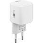 Goobay 76691 Caricabatterie per dispositivi mobili Universale Bianco AC Ricarica rapida Interno