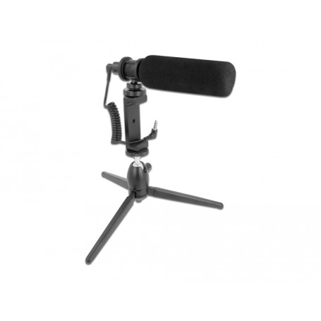 DeLOCK 66582 microfono Nero Microfono per smartphone (66582)