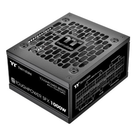 TT Toughpower SFX Platinum 1000W (schwarz, 1x 12VHPWR, 2x PCIe, Kabelmanagement, 1000 Watt) (PS-STP-1000FNFAPE-1)
