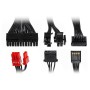 Thermaltake SPG-600DH2CCB alimentatore per computer 600 W 24-pin ATX ATX Nero, Rosso (PS-SPG-0600DPCBEU-B)