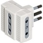 bticino S3603D adattatore per presa di corrente Grigio, Bianco (S3603D)
