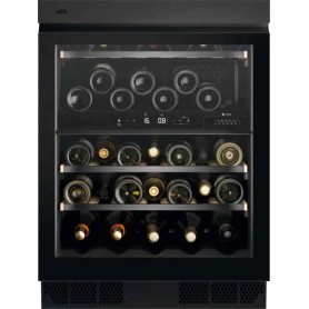 AEG NSW8D826GT Serie 8000 Perfect Shelving Cantina vini da incasso cm. 60 h. 72 - 40 bottiglie - nero opaco