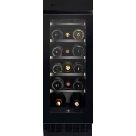 AEG NSW8S823GT Serie 7000 Perfect Shelving Cantina vini da incasso sottotop cm. 30 h. 72 - 18 bottiglie - nero opaco