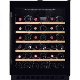 AEG AWS4052B5B Cantina vini da incasso Monozona da 60 cm - Nero lucido - Altezza 820 mm - Volume (litri): 145