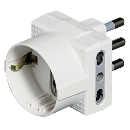 ADATTATORE SPINA 10/16APRESA BIANCO (S3611D)