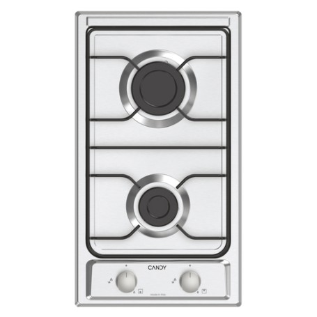 Candy Idea CHW23X Acciaio inox Da incasso 28.8 cm Gas 2 Fornello(i) (33803292)