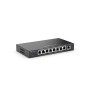 Ruijie Networks RG-ES209GC-P switch di rete Gestito Gigabit Ethernet (10/100/1000) Supporto Power over Ethernet (PoE) Nero