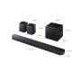 Samsung Soundbar HW-Q930H/XC, Audio 9.1.4 canali, potenza 580W, Active Voice Amplifier Pro, Bluetooth 5.3, Q-Symphony, Wireless 